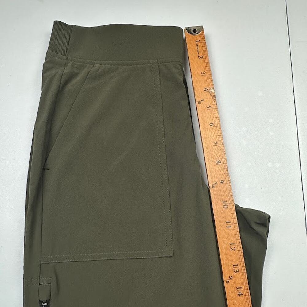 Athleta Pants Womens 6T Olive Green Brooklyn Mid Rise Ankle Utility Outdoor Hike - Picture 11 of 13